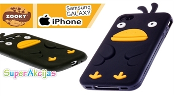 Силиконовый чехол ZOOKY® Chicken для Samsung Galaxy vai Apple iPhone!