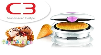 Самые вкусные вафли в домашних условиях! Вафельница C3 Icy Delight для выпечки тонких вафель!