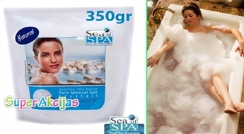 Натуральная соль Мертвого моря SEA of SPA, 350 гр с 40% скидкой!