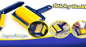 Комплект роликов "Sticky Buddy" для удаления пыли с силиконовой поверхностью!