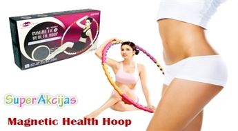 Массажный обруч Magnetic Health Hoop II для моделирования талии! Тонкая талия и упругий животик!
