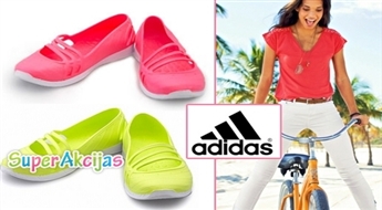 Стильные женские балетки "ADIDAS QT Comfort" разных цветов с 48% скидкой!