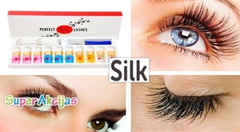 Перманентная биозавивка ресниц с Perfect Silk Lashes! Незабываемый взгляд!