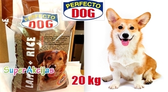 Качественный корм для собак немецкого производства PERFECTO-DOG, 20кг!