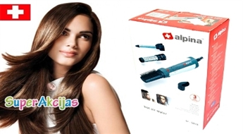 Супер комплект для укладки волос 3 в 1 ALPINA! Идеальная пpическа каждый день!