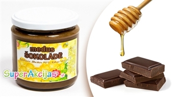 Veselīgi kārumi! Dabīgs medus šokolādē (320 gr) no Latvijas!