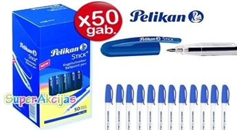 Школьные дни! Упаковка 50 ручек синего цвета. Чтобы ручка всегда была под рукой
