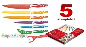 Šveices kvalitāte: Keramisko nažu komplekti Royalty Line! Izvēlei 7 komplekti!