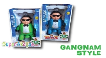 Komiska muzikālā un dejojošā rotaļlieta – Gangnam style!