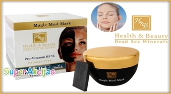 Минеральная Грязевая Маска с чудодейственным камнем, 50 мл HEALTH AND BEAUTY!