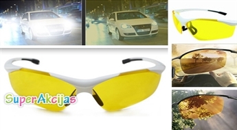 Polarizētas brilles autovadītājiem uzlabos redzamību diennakts tumšajās stundās, kā arī miglas un lietus apstākļos!