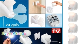 Handy Bulb - 4 беcпроводных светильника для освещения и Вашего удобства!