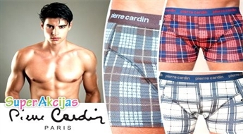 100% kvalitatīva vīriešu apakšveļa! Vīriešu slavenā zīmola "PIERRE CARDIN" bokseršorti (1gab)!