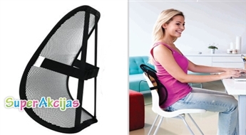Ergonomisks muguras balsts - korektors darbam birojā!