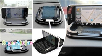 Нескользящий коврик ANTI-SLIP pad прекрасно удержит Ваш Iphone/Samsung телефон, очки, MP3 или GPS!