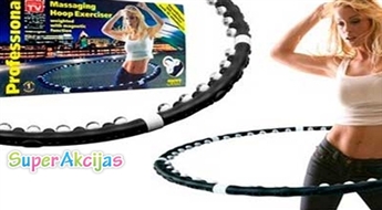 Массажный обруч "MASSAGE HOOP" для моделирования талии! Тонкая талия и упругий животик!