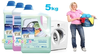 SN veļas mazgāšanas želejas un mīkstinātāji 5 kg ar ORHIDEJAs/MUSKUSA vai VIDUSJŪRAS/ZIEDu aromātiem