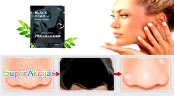 Глубоко очищающая маска от черных точек на носу Black head! В комплекте - 3 маски!