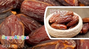 Veselīgas un garšīgas dateles bez kauliņiem, 500 g!