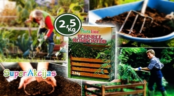 Препарат, ускоряющий компостирование SCHNELL KOMPOSTER-FLORALINE, 2,5 Кг!