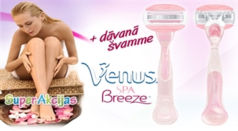 Jūties kā dieviete! Lieliska dāvana komplekts no VENUS: COMBO SPA BREEZE + švamme - 67 %