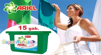 Капсулы  Ariel "Touch of Lenor" 15шт. с улучшенной формулой и отличным результатом!