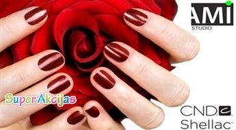 SPA manikīrs ar Shellac CND lakas pārklājumu + zīmējums! Koptām un skaistām rokām!