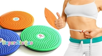 Диск „Waist Twisting“ для идеальной талии! Занимайтесь спортом в удобное для Вас время!