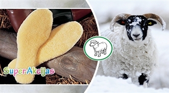 Siltas, 100% aitas vilnas zolītes Jūsu apaviem! Kājas vienmēr siltumā!