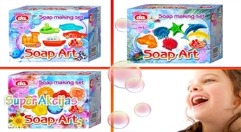 Комплект по изготовлению мыла ''Soap Art'' для увлекательных моментов больших и маленьких!