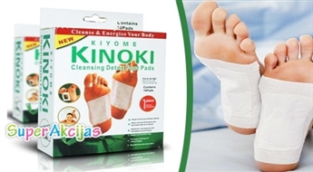 Очищающие организм пластыри "KINOKI Detox". Маленький секрет большого здоровья!