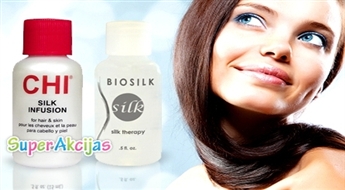 Шелковая терапия для Ваших волос! Биошёлк CHI Silk Infusion или Biosilk Silk Therapy для регенерации волос!