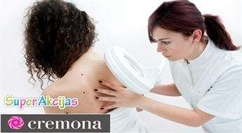 Jūsu sirdsmieram! Dermaskopija (dzimumzīmju diagnostika) vai pilna ādas īpatnību analīze!