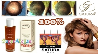 Balzāms Satura® ROSTA - ideāls risinājums matu augšanai!