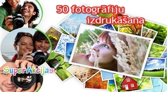 Atmiņas par vasaru krāšņās fotogrāfijās! 50 fotogrāfiju manuāla apstrāde un druka 10x15 formātā!