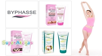 Антицеллюлитные средства тройного воздействия BYPHASSE Algo, BYPHASSE Choco или BYPHASSE Flat Stomach!