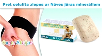 Anticelulīta ziepes Health & Beauty - hipoalerģiskas ziepes, uzlabo ādas elastību, ādas tonusu, smazina celulītu!