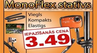 Bilora MonoFlex foto statīvs par īpašu cenu tikai superakcijas.lv klientiem no salona Minolta!