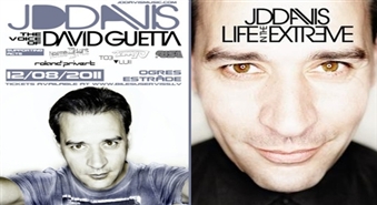 Pēdējā brīža piedāvājums! Ogres estrādē, 12. augustā JD DAVIS THE VOICE OF DAVID GUETTA ar 50% atlaidi!
