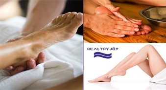 Relaksējoša Ajūrvēdas pēdu masāža salonā HEALTHY JOY`s ar 50% atlaidi!