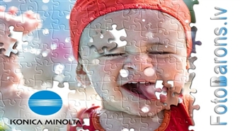 Iepriecini un  pārsteidz savu ģimeni vai draugus ar FOTOPUZLI no "Salona MINOLTA" ar 50% atlaidi!