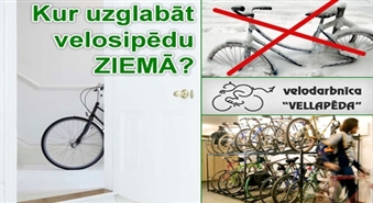 Velosipēda ziemas uzglabāšana + pilna tehniskā apkope ar 54% atlaidi velodarbnīcā "Vellapēda"!