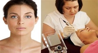 Jūsu sejas ādai palīdzēs atplaukt dermabrāzijas procedūra ar 50% atlaidi salonā "Dzintara Pērle"!