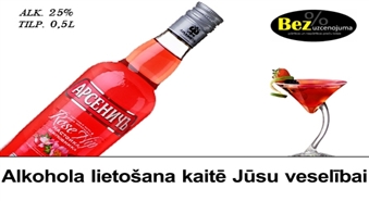 "Arsenič Mežrozīšu" 0.5 L – no "Arsenič" premium dzērienu kolekcijas tikai par 2.17 Ls!