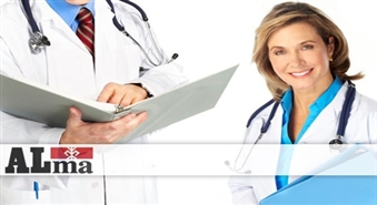 Medicīniskā komisija un izziņa autovadītājam pašā Rīgas centrā klīnikā "Alma" ar 50% atlaidi!