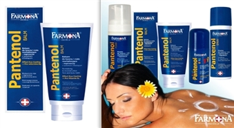 Jaunums! Ekoprodukts "Pantenola-Balzāms" ādas atjaunošanai pēc solārija apmeklējuma ar 50% atlaidi!