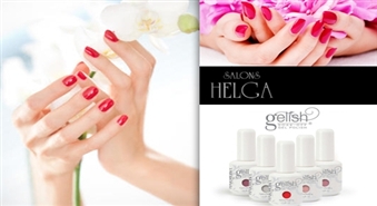 Klasiskais Manikīrs ar GELISH nagu lakas pārklājumu salonā "HELGA" ar 50% atlaidi!