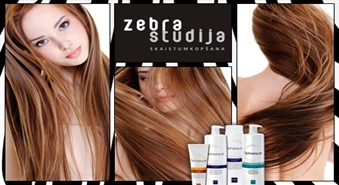 Ekskluzīva professionālā matu atjaunošanas programma SPHERIQUE un matu griešana no "Zebra Studija"!