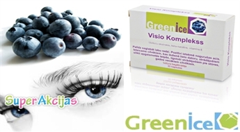 Пищевая добавка "Visio Komplekss Greenice" с экстрактом черники помогает сохранить хорошее зрение!