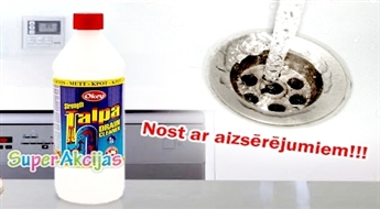 Profesionāls līdzeklis kanalizācijas aizsērējumiem – TALPA (Kurmis) – 1L!
